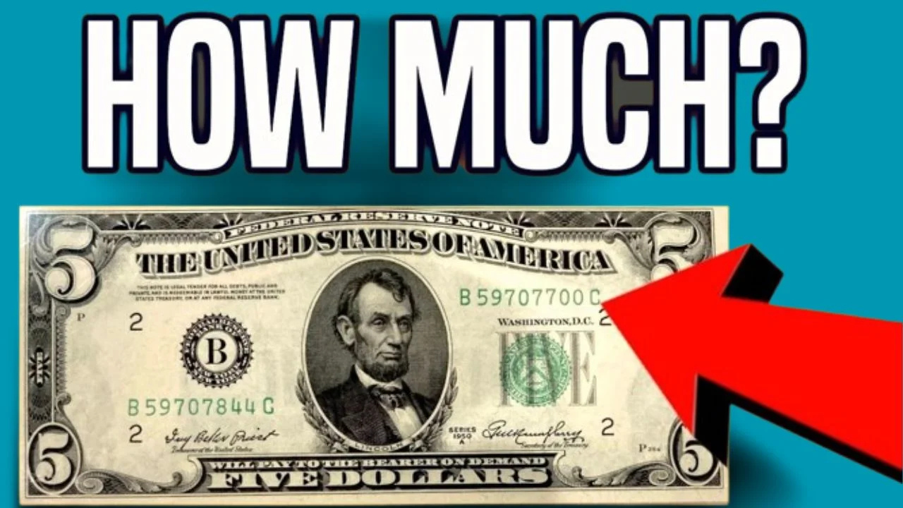 Rare $5 Bill